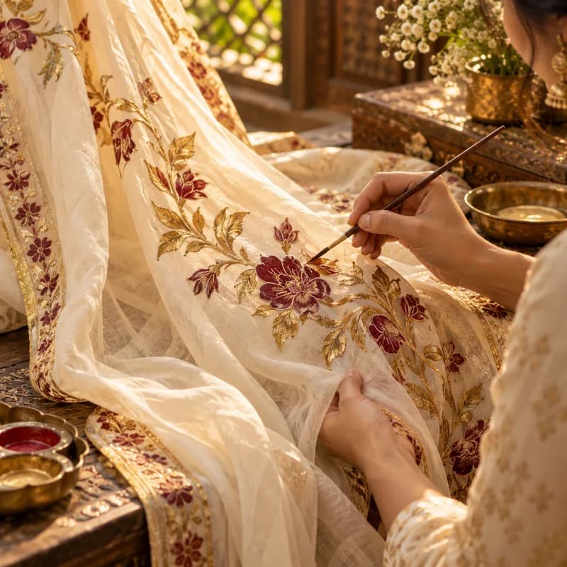 Fabric Painting illustrative craftsmanship photograph